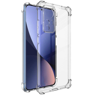 Накладка GETMAN посилені кути для Xiaomi 12 Lite- прозорий Накладка GETMAN посилені кути для Xiaomi 12 Lite- прозорий