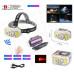 Ліхтарик налобний HX-815S COB+4LED Sensor 18650