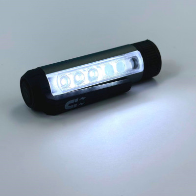 Ліхтарик налобний Multifunctional 2in1 ZQS-005 5Led+RGB