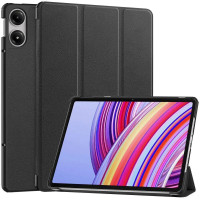 Чохол-книжка Smart Case With Pencil для планшета Xiaomi Redmi Pad Pro / Redmi Pad 2 Pro / Poco Pad 12.1"- чорний Чохол-книжка Smart Case With Pencil для планшета Xiaomi Redmi Pad Pro / Redmi Pad 2 Pro / Poco Pad 12.1"- чорний