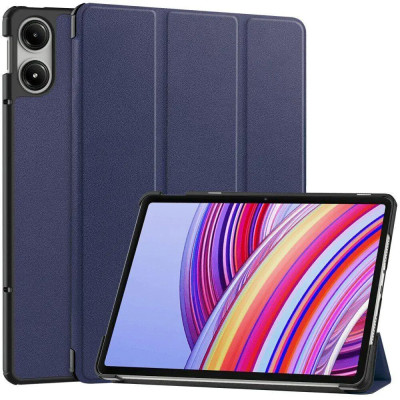 Чохол-книжка Smart Case With Pencil для планшета Xiaomi Redmi Pad Pro / Redmi Pad 2 Pro / Poco Pad 12.1"- темно-синій Чохол-книжка Smart Case With Pencil для планшета Xiaomi Redmi Pad Pro / Redmi Pad 2 Pro / Poco Pad 12.1"- темно-синій
