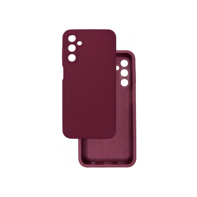 Накладка (з мікрофіброю) Soft Silk для Samsung A16- марсала