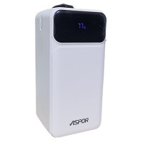 Power Bank Aspor A319 50000mAh Fast Charge (QC+PD) 22.5W- білий Power Bank Aspor A319 50000mAh Fast Charge (QC+PD) 22.5W- білий