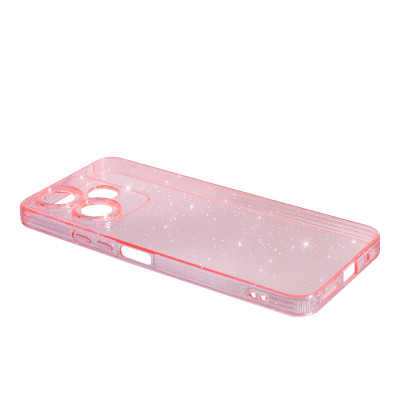 Накладка Clear Shine для Xiaomi Redmi 13 4G / Poco M6 4G- рожевий