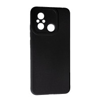 Накладка гумова SMTT для Xiaomi Redmi 12C / Poco C55- чорний Накладка гумова SMTT для Xiaomi Redmi 12C / Poco C55- чорний