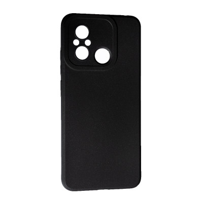 Накладка гумова SMTT для Xiaomi Redmi 12C / Poco C55- чорний Накладка гумова SMTT для Xiaomi Redmi 12C / Poco C55- чорний