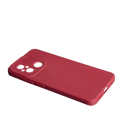 Накладка гумова SMTT для Xiaomi Redmi 12C / Poco C55- марсала Накладка гумова SMTT для Xiaomi Redmi 12C / Poco C55- марсала