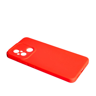 Накладка гумова SMTT для Xiaomi Redmi 12C / Poco C55- червоний