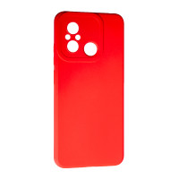 Накладка гумова SMTT для Xiaomi Redmi 12C / Poco C55- червоний