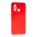 Накладка гумова SMTT для Xiaomi Redmi 12C / Poco C55- червоний