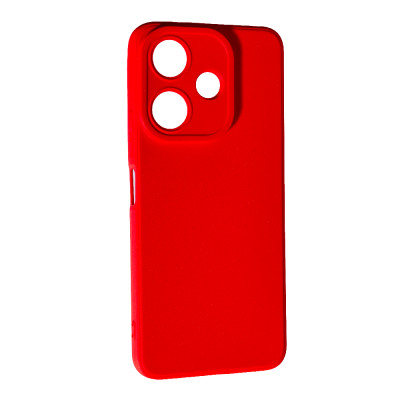 Накладка гумова SMTT для Xiaomi Redmi 13 4G / Poco M6 4G- червоний Накладка гумова SMTT для Xiaomi Redmi 13 4G / Poco M6 4G- червоний