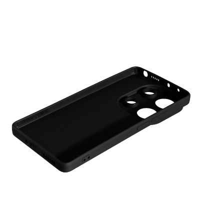 Накладка гумова SMTT для Xiaomi Redmi Note 13 Pro 4G / Poco M6 Pro 4G / Redmi Note 14s- чорний