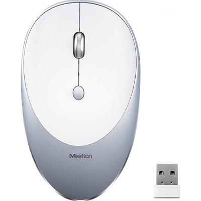 Миша бездротова Meetion MT-R600- срібний Миша бездротова Meetion MT-R600- срібний