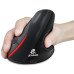Миша бездротова вертикальна JEQANG JW-581 2.4G- чорний