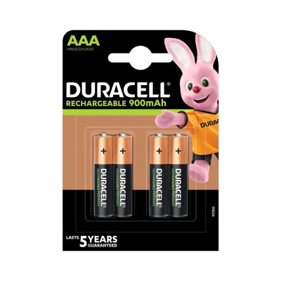 Акумулятор R03 (AAA) Duracell (900mAh) Ni-Mh 4bl (ціна за 1шт) Акумулятор R03 (AAA) Duracell (900mAh) Ni-Mh 4bl (ціна за 1шт)