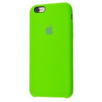 Накладка (з мікрофіброю) Silk для iPhone 6 Plus- світло-зелений