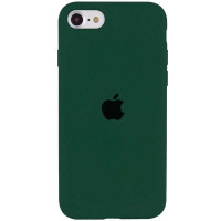 Накладка (з мікрофіброю) Silk для iPhone 6 Plus- темно-зелений
