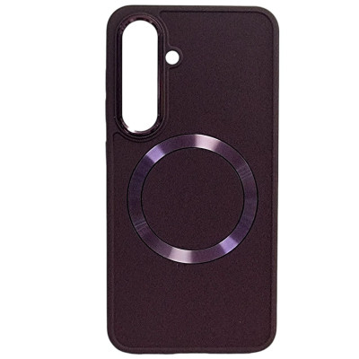 Накладка Bonbon Metal Style with Magnetic для Samsung S24 / Samsung S25- марсала Накладка Bonbon Metal Style with Magnetic для Samsung S24 / Samsung S25- марсала