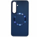 Накладка Bonbon Metal Style with Magnetic для Samsung S24 / Samsung S25- синій