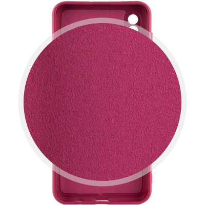 Накладка (з мікрофіброю) GETMAN Liquid Silk Full Camera для Samsung A50 / A30s- марсала Накладка (з мікрофіброю) GETMAN Liquid Silk Full Camera для Samsung A50 / A30s- марсала