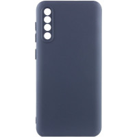Накладка (з мікрофіброю) GETMAN Liquid Silk Full Camera для Samsung A50 / A30s- темно-синій Накладка (з мікрофіброю) GETMAN Liquid Silk Full Camera для Samsung A50 / A30s- темно-синій