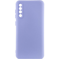 Накладка (з мікрофіброю) GETMAN Liquid Silk Full Camera для Samsung A50 / A30s- бузковий Накладка (з мікрофіброю) GETMAN Liquid Silk Full Camera для Samsung A50 / A30s- бузковий