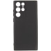 Накладка (з мікрофіброю) GETMAN Liquid Silk Full Camera для Samsung S23 Ultra- чорний
