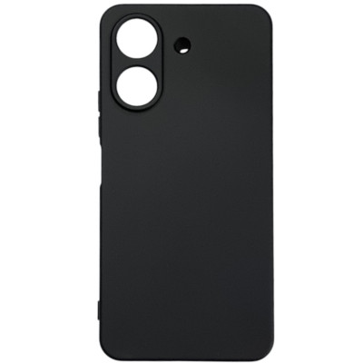 Накладка (з мікрофіброю) GETMAN Liquid Silk Full Camera для Xiaomi Redmi 13C 4G / Poco C65- чорний Накладка (з мікрофіброю) GETMAN Liquid Silk Full Camera для Xiaomi Redmi 13C 4G / Poco C65- чорний