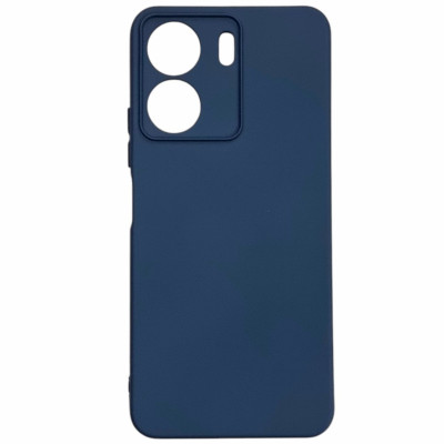 Накладка (з мікрофіброю) GETMAN Liquid Silk Full Camera для Xiaomi Redmi 13C 4G / Poco C65- темно-синій Накладка (з мікрофіброю) GETMAN Liquid Silk Full Camera для Xiaomi Redmi 13C 4G / Poco C65- темно-синій