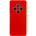 Накладка (з мікрофіброю) GETMAN Liquid Silk Full Camera для Xiaomi Redmi 14C / Redmi A4 / Poco C75- червоний