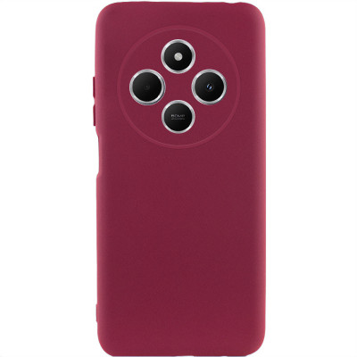 Накладка (з мікрофіброю) GETMAN Liquid Silk Full Camera для Xiaomi Redmi 14C / Redmi A4 / Poco C75- марсала Накладка (з мікрофіброю) GETMAN Liquid Silk Full Camera для Xiaomi Redmi 14C / Redmi A4 / Poco C75- марсала