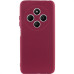 Накладка (з мікрофіброю) GETMAN Liquid Silk Full Camera для Xiaomi Redmi 14C / Redmi A4 / Poco C75- марсала