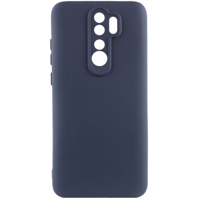 Накладка (з мікрофіброю) GETMAN Liquid Silk Full Camera для Xiaomi Redmi Note 8 Pro- темно-синій Накладка (з мікрофіброю) GETMAN Liquid Silk Full Camera для Xiaomi Redmi Note 8 Pro- темно-синій