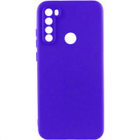 Накладка (з мікрофіброю) GETMAN Liquid Silk Full Camera для Xiaomi Redmi Note 8T- ультра-синій Накладка (з мікрофіброю) GETMAN Liquid Silk Full Camera для Xiaomi Redmi Note 8T- ультра-синій