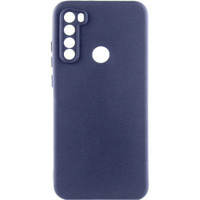 Накладка (з мікрофіброю) GETMAN Liquid Silk Full Camera для Xiaomi Redmi Note 8T- темно-синій Накладка (з мікрофіброю) GETMAN Liquid Silk Full Camera для Xiaomi Redmi Note 8T- темно-синій