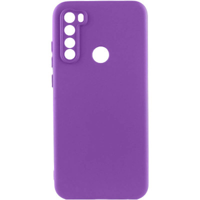 Накладка (з мікрофіброю) GETMAN Liquid Silk Full Camera для Xiaomi Redmi Note 8T- фіолетовий Накладка (з мікрофіброю) GETMAN Liquid Silk Full Camera для Xiaomi Redmi Note 8T- фіолетовий