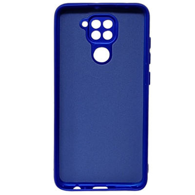 Накладка (з мікрофіброю) GETMAN Liquid Silk Full Camera для Xiaomi Redmi Note 9- ультра-синій Накладка (з мікрофіброю) GETMAN Liquid Silk Full Camera для Xiaomi Redmi Note 9- ультра-синій