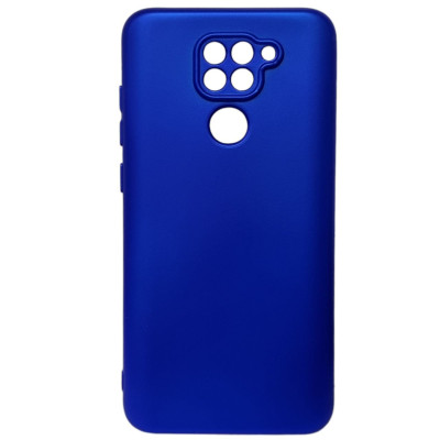 Накладка (з мікрофіброю) GETMAN Liquid Silk Full Camera для Xiaomi Redmi Note 9- ультра-синій Накладка (з мікрофіброю) GETMAN Liquid Silk Full Camera для Xiaomi Redmi Note 9- ультра-синій