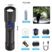 Ліхтарик PLD-606 PM10-TG 1х18650/3xAAA (Power Bank, індикація, Type-C, zoom)