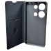 Чохол-книжка Skin Case для Xiaomi Redmi Note 13 Pro 4G / Poco M6 Pro 4G / Redmi Note 14s- чорний