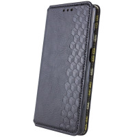 Чохол-книжка GETMAN Cubic для Xiaomi Redmi Note 9s / Note 9 Pro / Note 9 Pro Max- чорний