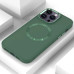Накладка Bonbon Metal Style with Magnetic для iPhone 13- сосново-зелений Накладка Bonbon Metal Style with Magnetic для iPhone 13- сосново-зелений