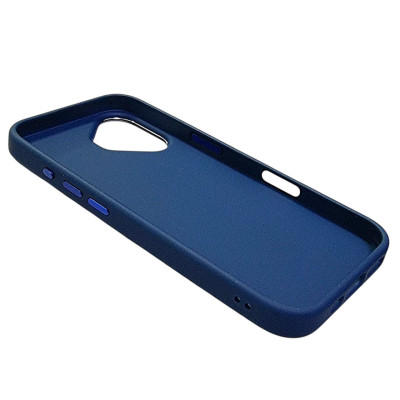 Накладка Bonbon Metal Style with Magnetic для iPhone 16 Plus- синій Накладка Bonbon Metal Style with Magnetic для iPhone 16 Plus- синій