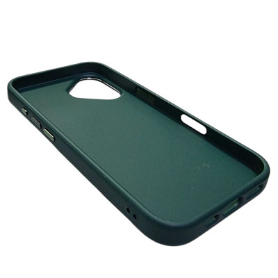 Накладка Bonbon Metal Style with Magnetic для iPhone 16 Plus- сосново-зелений Накладка Bonbon Metal Style with Magnetic для iPhone 16 Plus- сосново-зелений