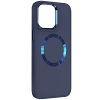 Накладка Bonbon Metal Style with Magnetic для iPhone 16 Pro Max- синій Накладка Bonbon Metal Style with Magnetic для iPhone 16 Pro Max- синій