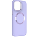 Накладка Bonbon Metal Style with Magnetic для iPhone 16 Pro Max- бузковий