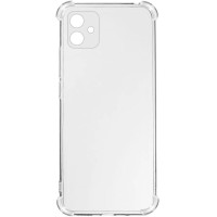 Накладка GETMAN посилені кути для Samsung A06- прозорий Накладка GETMAN посилені кути для Samsung A06- прозорий