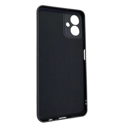 Накладка (з мікрофіброю) GETMAN Liquid Silk Full Camera для Samsung A06- чорний Накладка (з мікрофіброю) GETMAN Liquid Silk Full Camera для Samsung A06- чорний