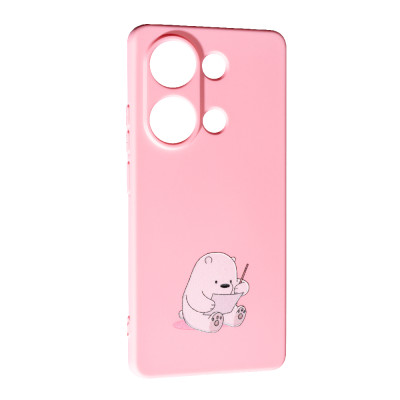 Накладка (з мікрофіброю) Case Art для Xiaomi Redmi Note 13 Pro 4G / Poco M6 Pro 4G / Redmi Note 14s- Bear Накладка (з мікрофіброю) Case Art для Xiaomi Redmi Note 13 Pro 4G / Poco M6 Pro 4G / Redmi Note 14s- Bear