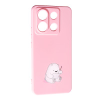 Накладка (з мікрофіброю) Case Art для Xiaomi Redmi Note 13 Pro 5G / Poco X6- Bear Накладка (з мікрофіброю) Case Art для Xiaomi Redmi Note 13 Pro 5G / Poco X6- Bear